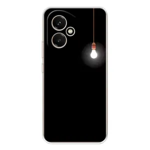 Чохол з картинками на чорному фоні для Huawei Honor 400 (Лампочка)