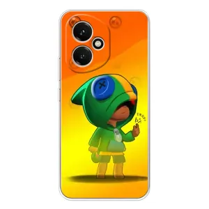 Чехол Бравл Старс для Huawei Honor 400 (LEON в кофте)