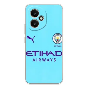 Силиконовые Чехлы принт Футбол на Huawei Honor 400 (Man City)