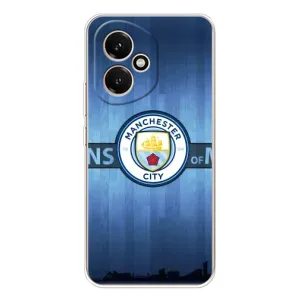 Силиконовые Чехлы принт Футбол на Huawei Honor 400 (ManCity)