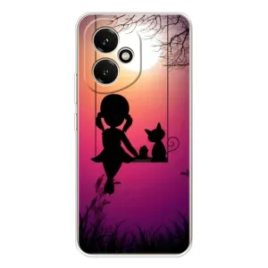 Дівчачий Чохол для Huawei Honor 400 (На гойдалці)