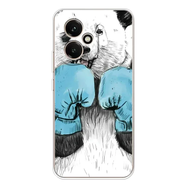 Чехол с рисунком «Панда боксер» для Huawei Honor 400