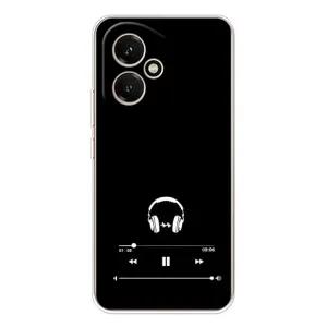 Чохол з картинками на чорному фоні для Huawei Honor 400 (Плеєр)