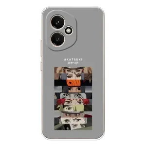 Силіконові чохлі з очіма Anime для Модель телефона "Huawei Honor 400" українськими буквами та цифрами буде виглядати так: **Хуавей Гонор 400**. (Різнокольорові очі)
