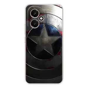 Чехол с Щитом Капитана Америки на Huawei Honor 400 (Ретро Щит Капитана)