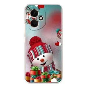 Чехлы на Новый Год Huawei Honor 400 (Снеговик в шапке)