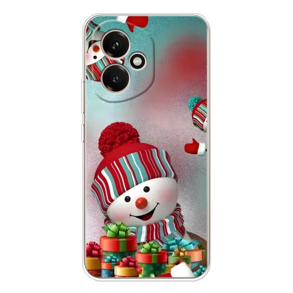 Чехол с рисунком «Снеговик в шапке» для Huawei Honor 400 Чехол с рисунком «Снеговик в шапке» для Huawei Honor 400