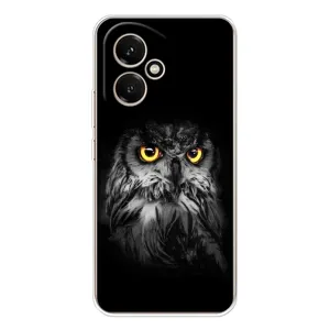 Чохли з принтом СОВИ для Huawei Honor 400 (Сова на чорному)