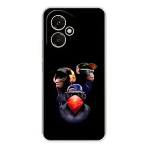 Чехлы с Горилой на Huawei Honor 400 можно записать русскими буквами и цифрами как: Хуавей Онор 400. (Три обезьяны)