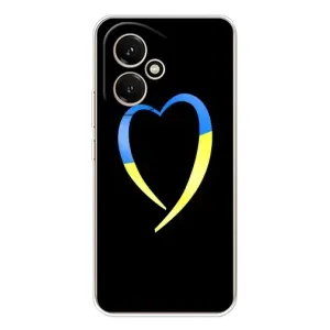 Силиконовый Чехол на Huawei Honor 400 (Я-Украина) (Украинское сердце)