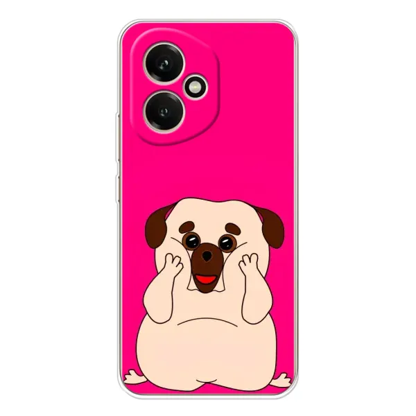 Чехол с рисунком «Веселый Мопсик» для Huawei Honor 400 Чехол с рисунком «Веселый Мопсик» для Huawei Honor 400