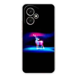 Силіконовий бампер з картинкою звірів для Huawei Honor 400 (Яскравий олень)