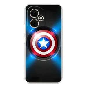 Чехол с Щитом Капитана Америки на Huawei Honor 400 (Яркий Щит Капитана)