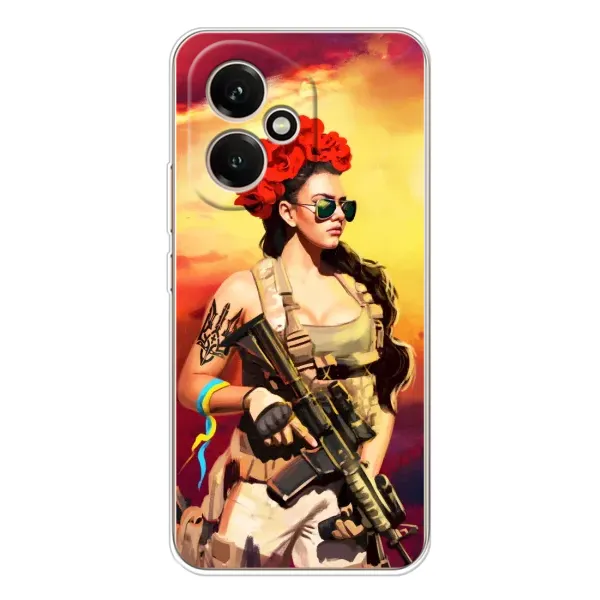 Чехол с рисунком «Женщина солдат» для Huawei Honor 400 Чехол с рисунком «Женщина солдат» для Huawei Honor 400