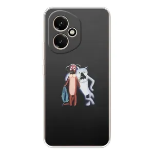 Мультяшный принт на Чехол для Huawei Honor 400 можно записать русскими буквами и цифрами как: Хуавей Онор 400. (Шо, опять)