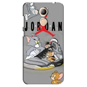 Силиконовый Чехол Nike Air Jordan на Хуавей Хонор 6С Про (Air Jordan)