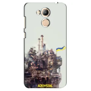 Чехлы на военную тематику для Huawei Honor 6c Pro (Азовсталь)