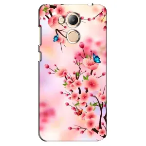Чохол з картинкою Сакури на Huawei Honor 6c Pro (Метелики на сакурі)