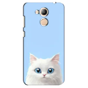 Чохол на тематику: Коти для Huawei Honor 6c Pro (Білий кіт)