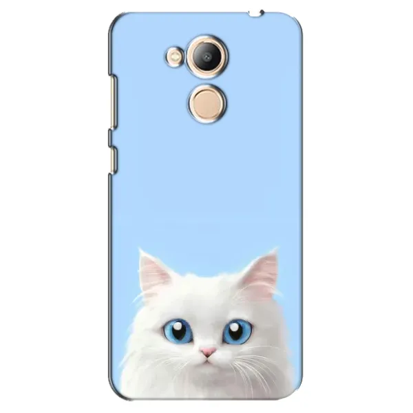Чехол с рисунком «Белый кот» для Huawei Honor 6c Pro Чехол с рисунком «Белый кот» для Huawei Honor 6c Pro