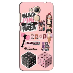 Чехлы с картинкой для Huawei Honor 6c Pro (BLACK PINK коллаж)