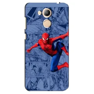 Силиконовый Чехол для Huawei Honor 6c Pro (Человек Паук)