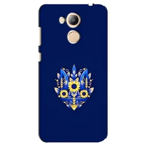 Чехол Укр Символика для Huawei Honor 6c Pro (Цветущий Герб)