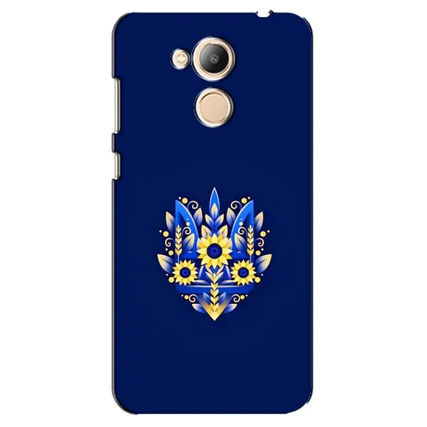 Чехол с рисунком «Цветущий Герб» для Huawei Honor 6c Pro