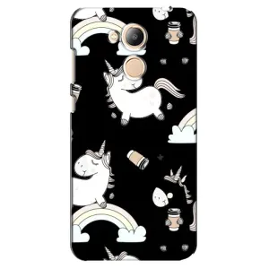 Чохол Unicorn на Huawei Honor 6c Pro (Єдинорог з кавою)