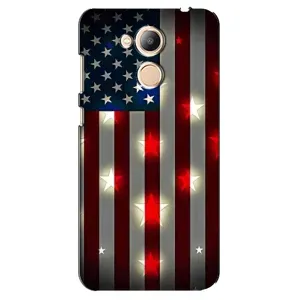 Чохол Прапор USA для Huawei Honor 6c Pro (Прапор США 2)