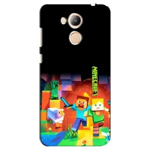 Чохли для Huawei Honor 6c Pro (Персонажі МайнКрафт) (Герой Майнкрафт)