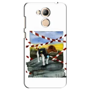 Чехол с принтом Собаки Патрон для Huawei Honor 6c Pro (Храбрый Патрон)
