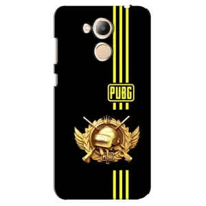 Чохол (TPU) з картинкою "Лого Пабг" на Хуавей Хонор 6С Про (Логотип PUPG)