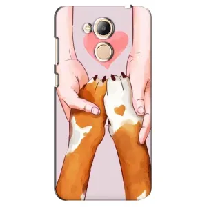 Чохол (ТПУ) Милі песики для Huawei Honor 6c Pro (Любов до собак)