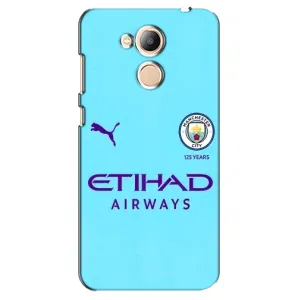 Силиконовые Чехлы принт Футбол на Huawei Honor 6c Pro (Man City)