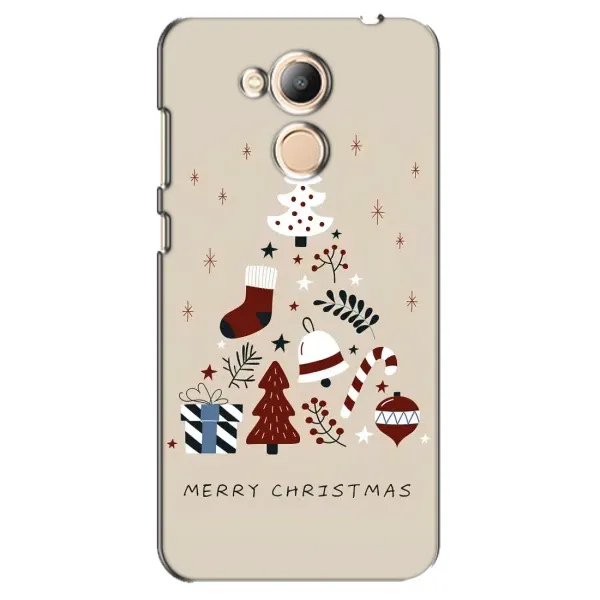 Чехол с рисунком «Merry Christmas» для Huawei Honor 6c Pro Чехол с рисунком «Merry Christmas» для Huawei Honor 6c Pro