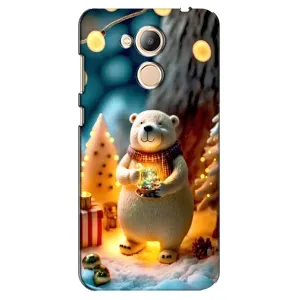Чохли на Новий Рік Huawei Honor 6c Pro (Новорічний ведмедик)