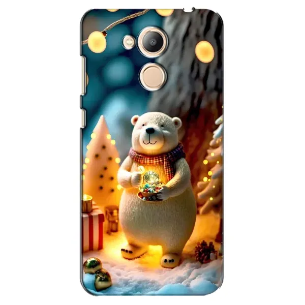 Чехол с рисунком «Новогодний ведмеженок» для Huawei Honor 6c Pro Чехол с рисунком «Новогодний ведмеженок» для Huawei Honor 6c Pro