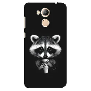 Силіконовий Чохол з Энотами на Huawei Honor 6c Pro (З кавою)
