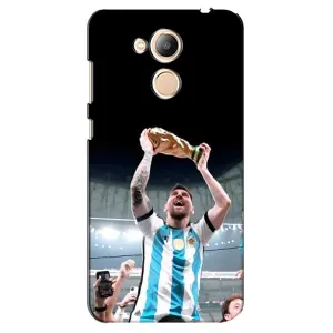 Чехлы Лео Месси Аргентина для Huawei Honor 6c Pro (Счастливый Месси)
