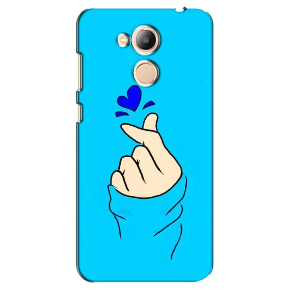Чехол с рисунком «Сердце на синем» для Huawei Honor 6c Pro Чехол с рисунком «Сердце на синем» для Huawei Honor 6c Pro