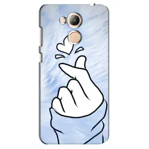 Чехлы (Знак сердечка) на Huawei Honor 6c Pro (Сердечка знак)