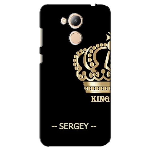 Чехол с рисунком «SERGEY» для Huawei Honor 6c Pro