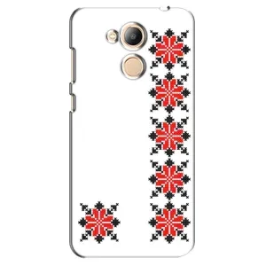 Силиконовый Чехол на Huawei Honor 6c Pro с картинкой Вышиванки (Силуэт вышиванки)