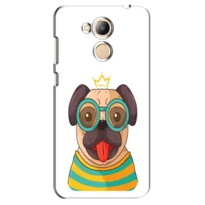 Бампер для Huawei Honor 6c Pro з картинкою "Песики" (Собака Король)