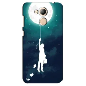 Чехол (ТПУ) с планетами на Huawei Honor 6c Pro (To The moon)