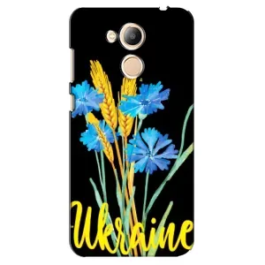 Чехол на Huawei Honor 6c Pro Украинский дизайн (Ukraine в цветочках)