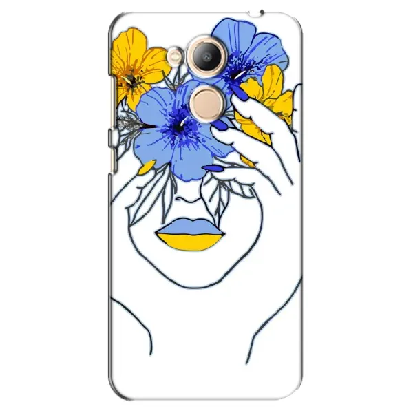 Чехол с рисунком «Украинка на всю голову» для Huawei Honor 6c Pro