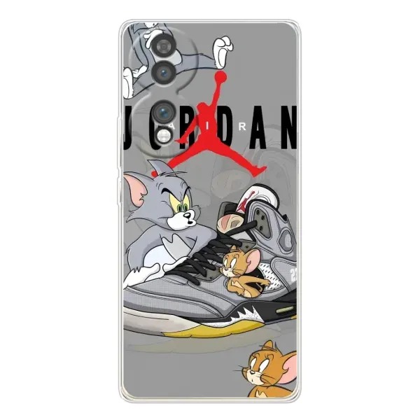 Чехол с рисунком «Air Jordan» для Huawei Honor 70 Чехол с рисунком «Air Jordan» для Huawei Honor 70