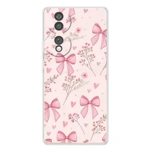 Чехол с рисунком «Банты с цветами» для Huawei Honor 70